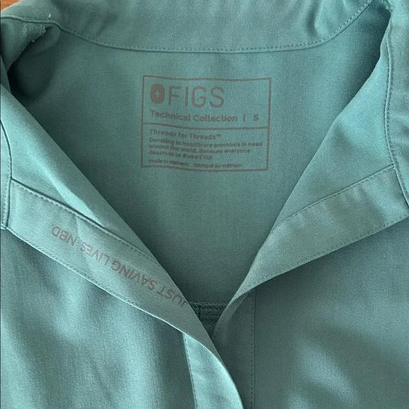 Figs Hydrogreen Small Rafaela Top & Medium Zamora Jogger Bottoms (Set) EUC - Picture 4 of 9